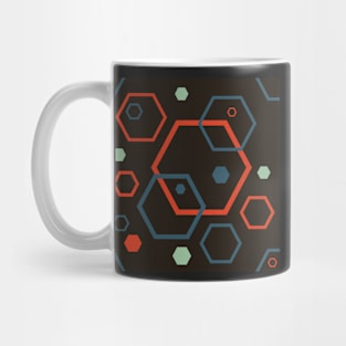 Minimal Colorful Abstract Pattern Mug